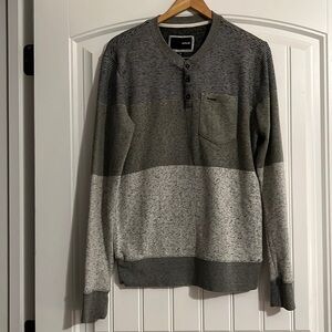 Hurley Pullover Henley Shirt Size Small